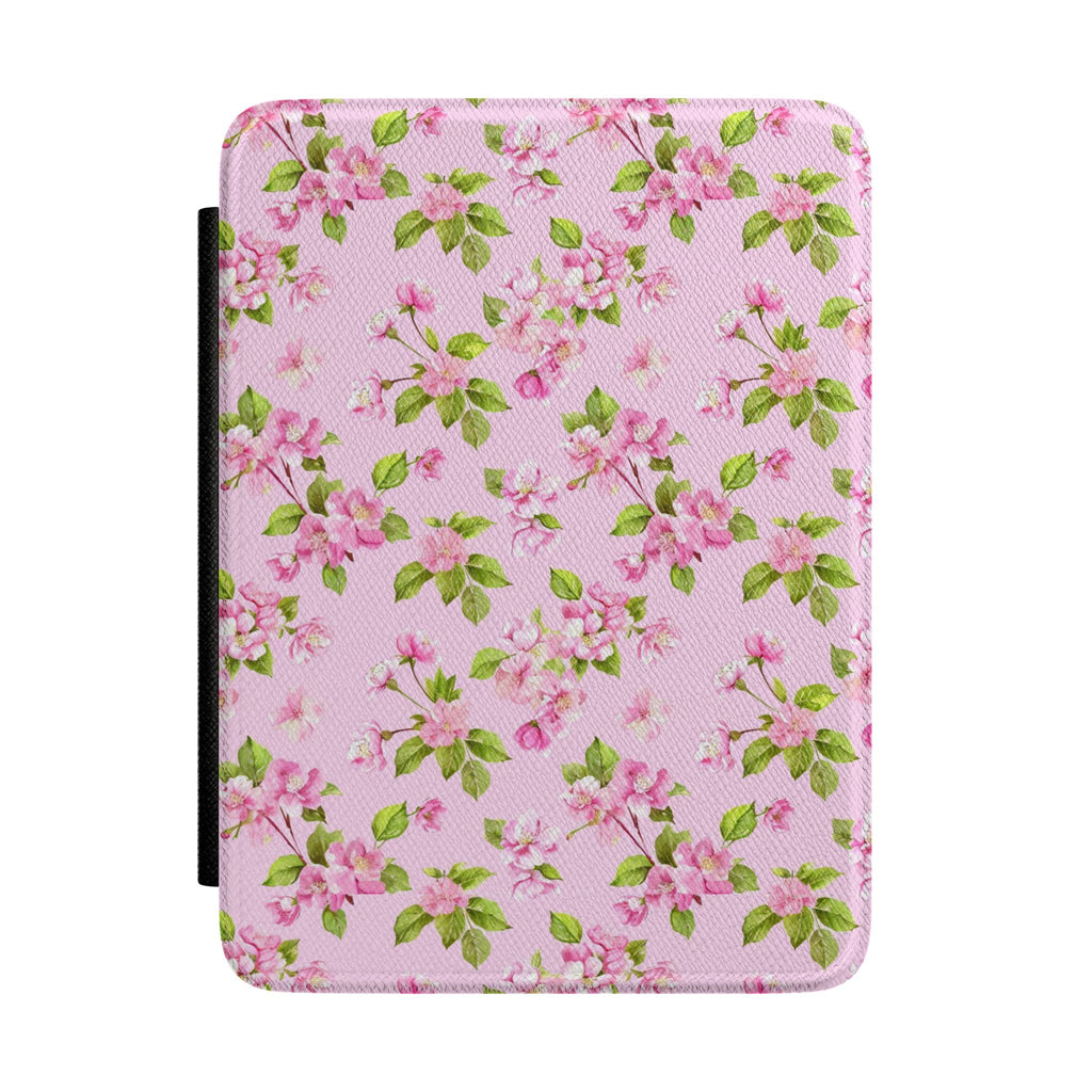 Pink Kindle Case with Pink Flowers