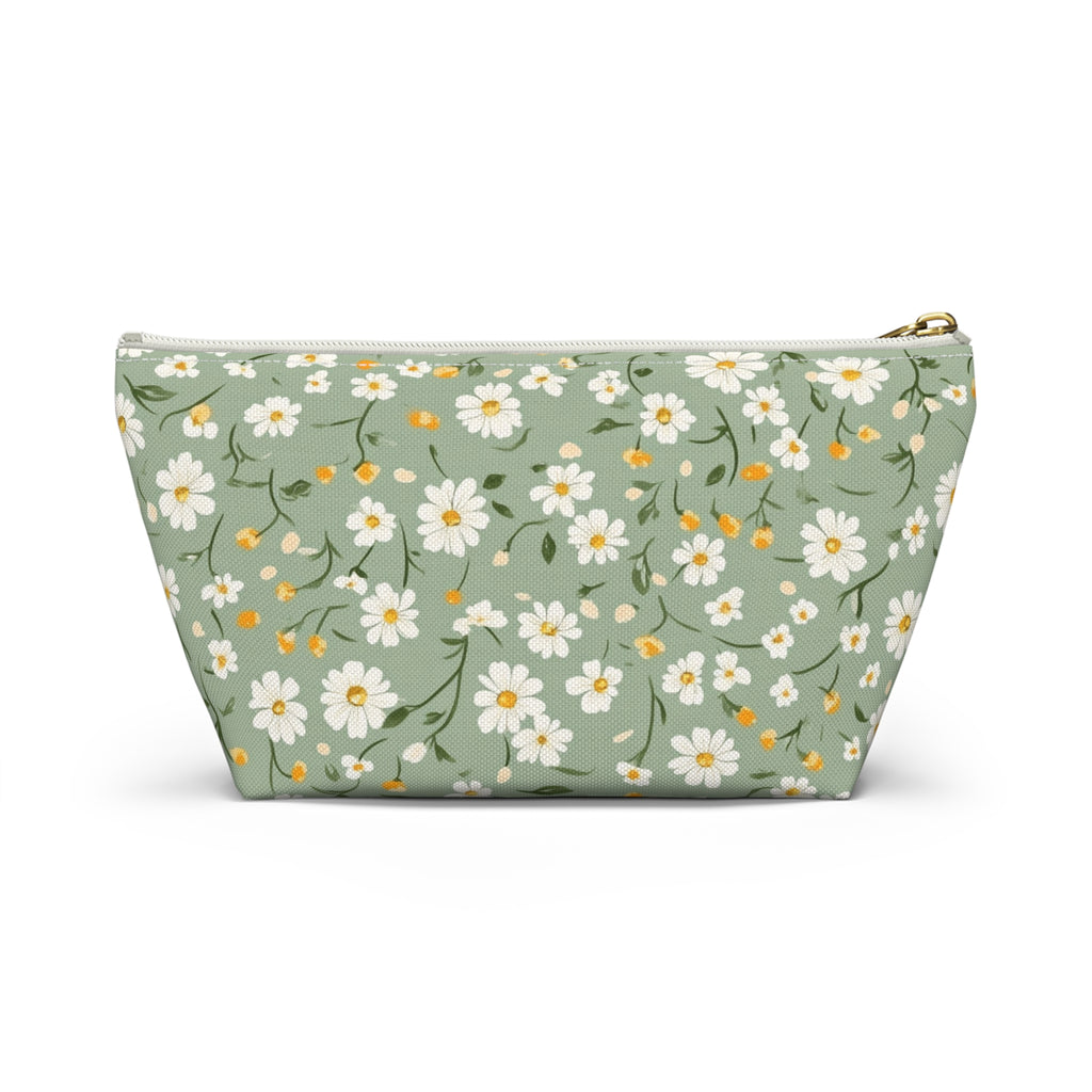 Daisy Floral Cosmetic Pouch