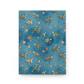 Sea Turtle Pattern Hardcover Journal  Ocean Blue Notebook for Travel, Nature Lovers & Gifts