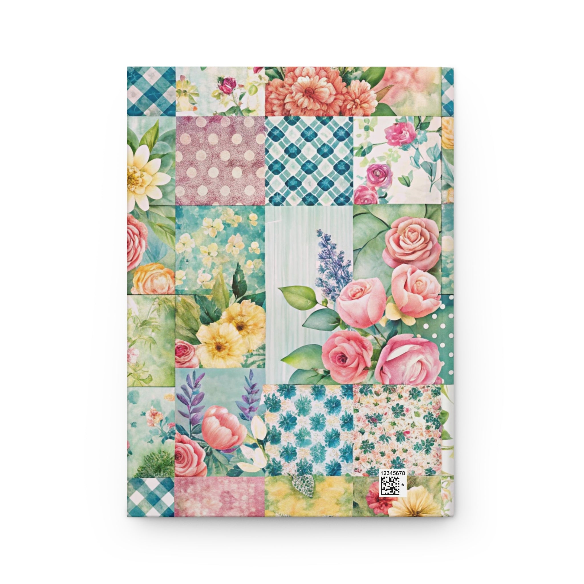 Floral Patchwork Hardcover Journal