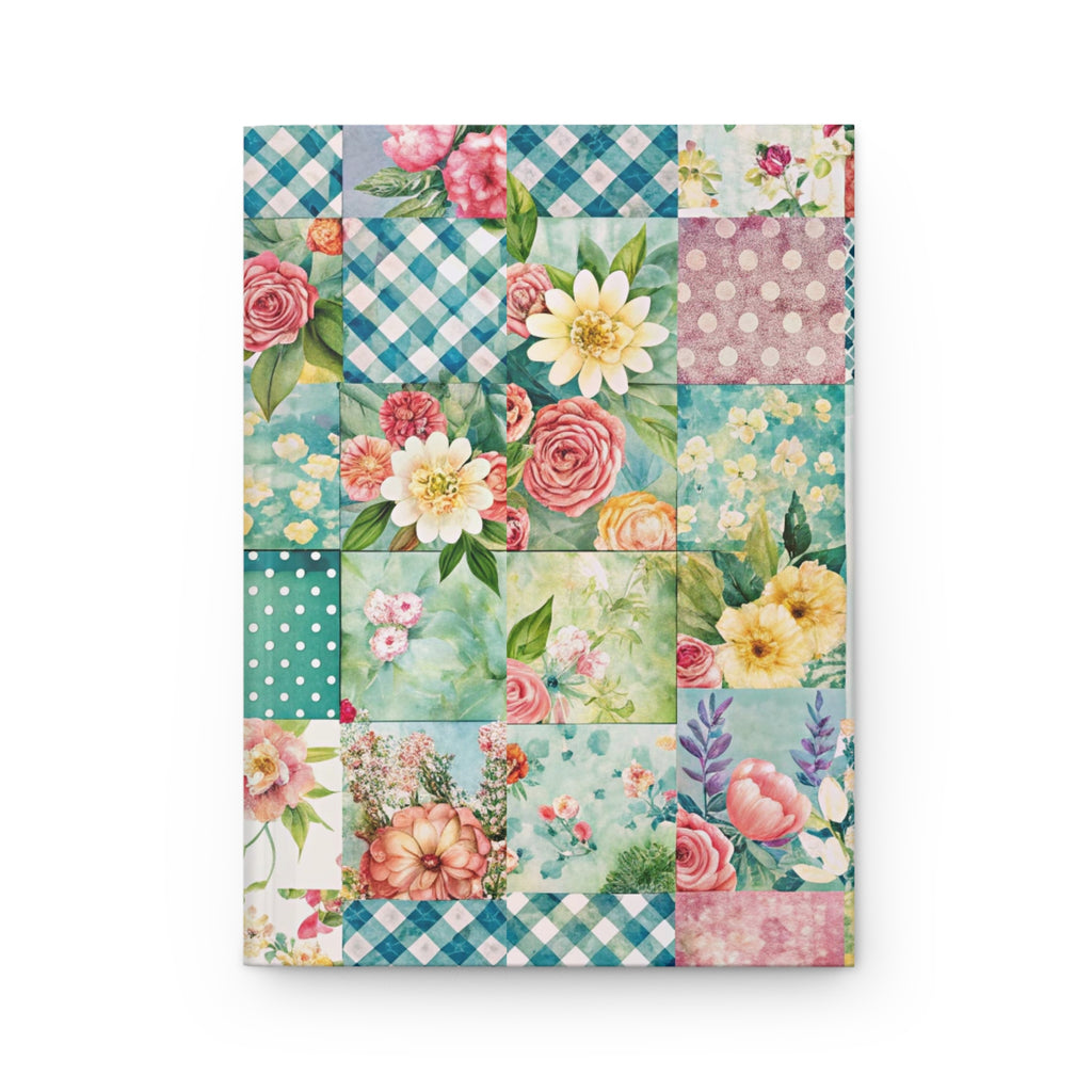 Floral Patchwork Hardcover Journal