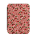 Cherry Pattern Kindle Case | Retro Pink Polka Dot Cherries