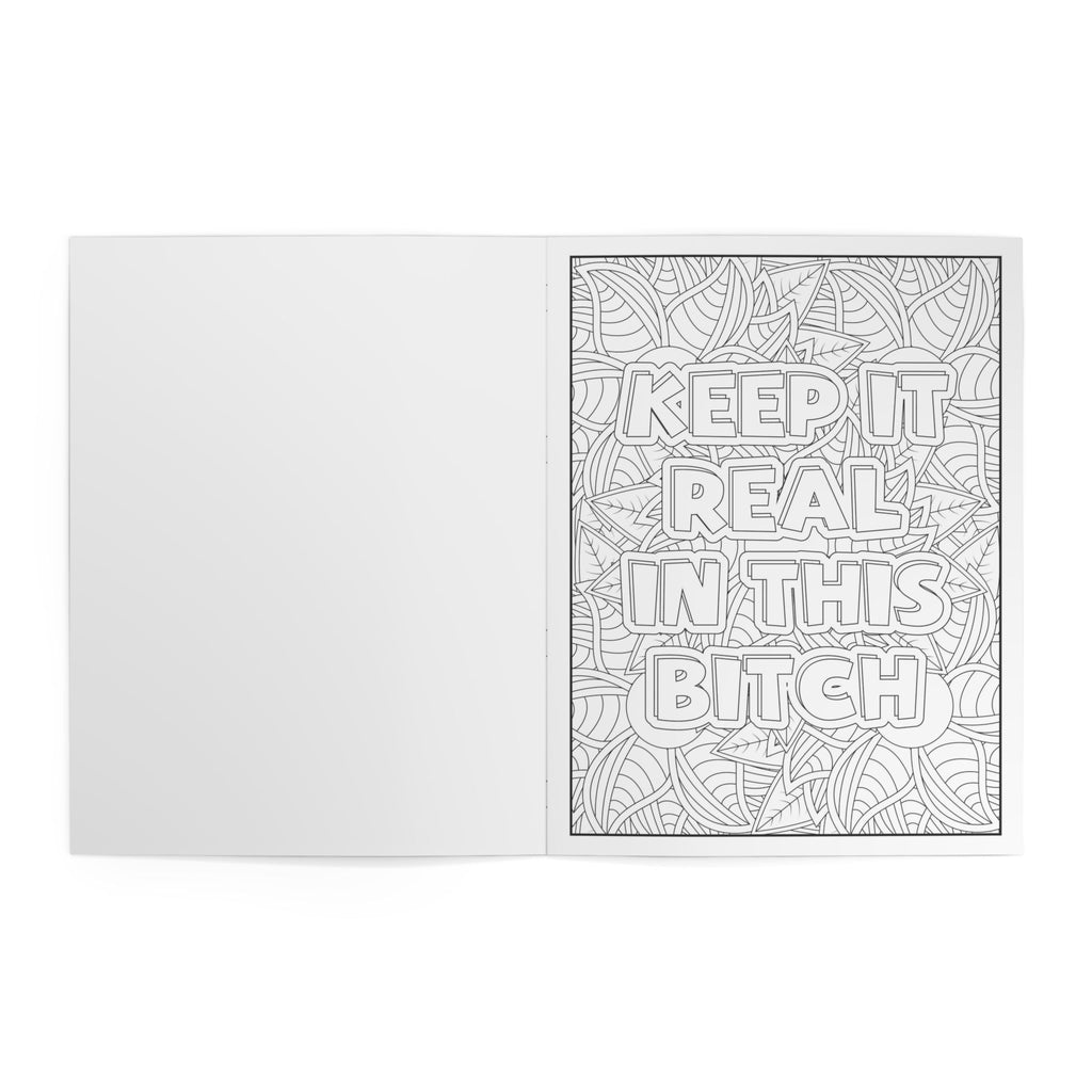 Motivational Swear Words Coloring Book