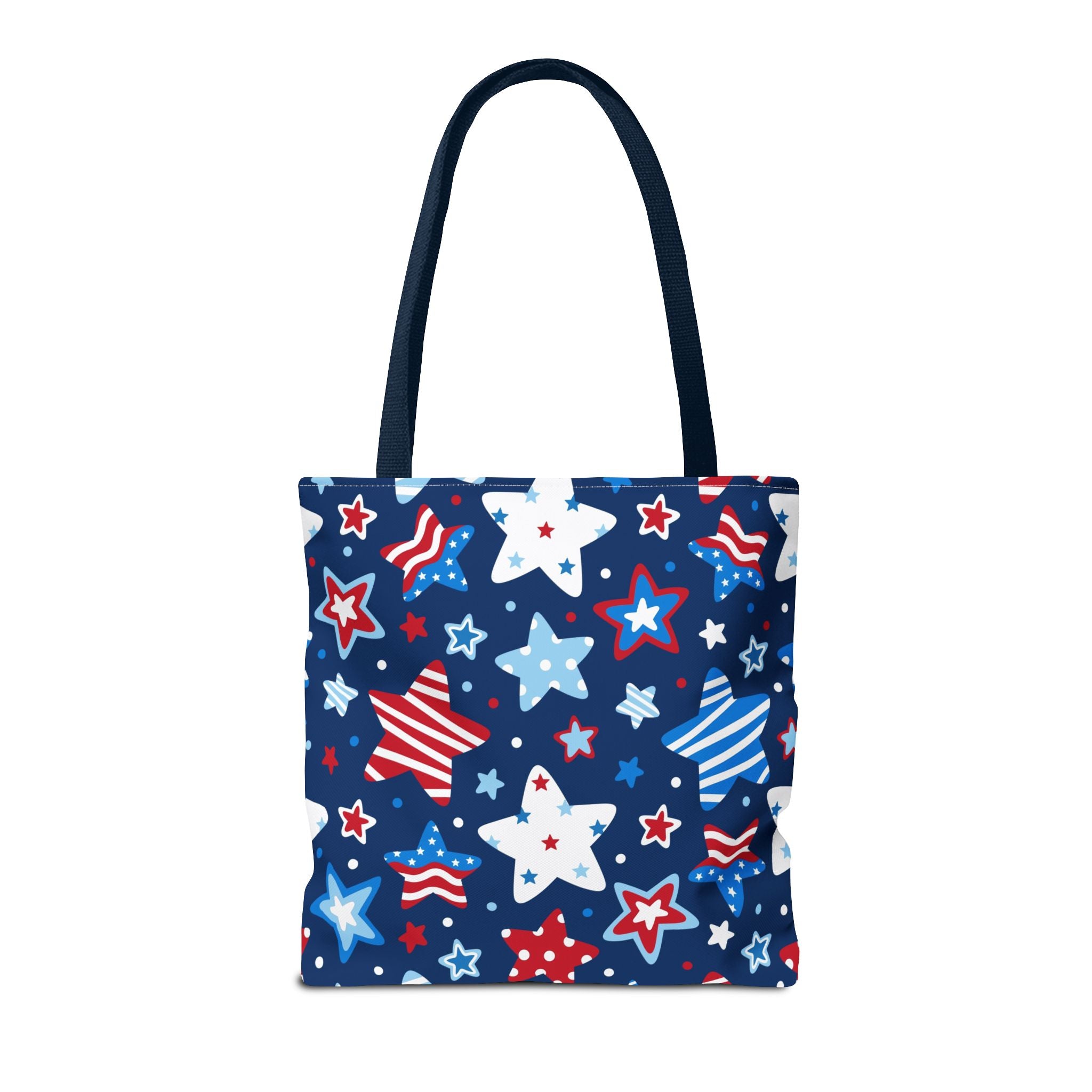 Patriotic Stars pattern Tote Bag | Red White Blue Fourth of July
