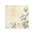 Vintage Rose Lined Notepad Post-it Note Pads | Floral Stationery