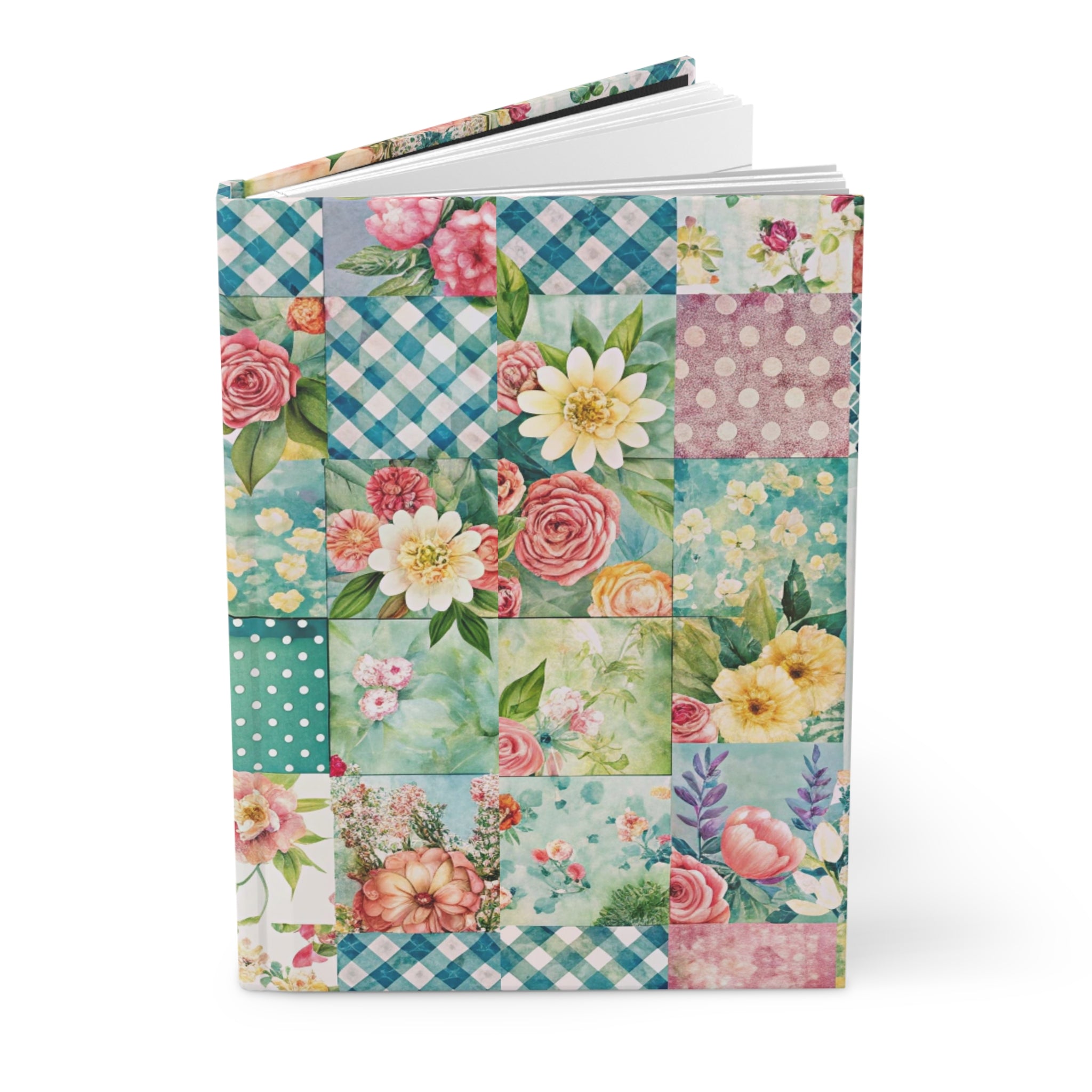 Floral Patchwork Hardcover Journal