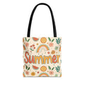 Summer Pattern Tote Bag | Rainbow, Watermelon, Floral Beach Vibes