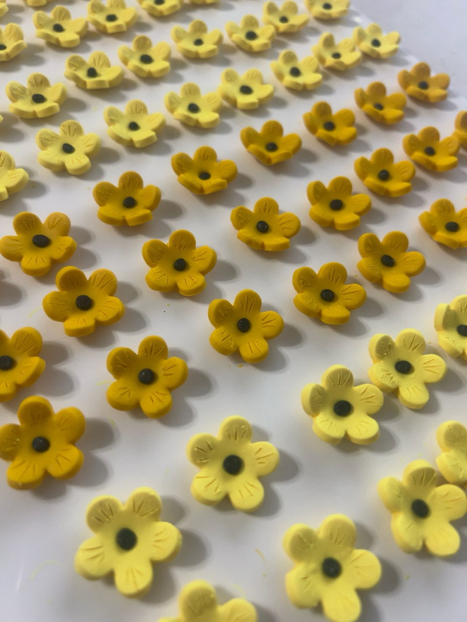 Eternal Flower Bouquet | Polymer Clay Flowers | Handmade Floral Arrangement | Yellow