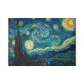 Starry Night artwork Glass Cutting Board | Van Gogh inspired kitchen decor