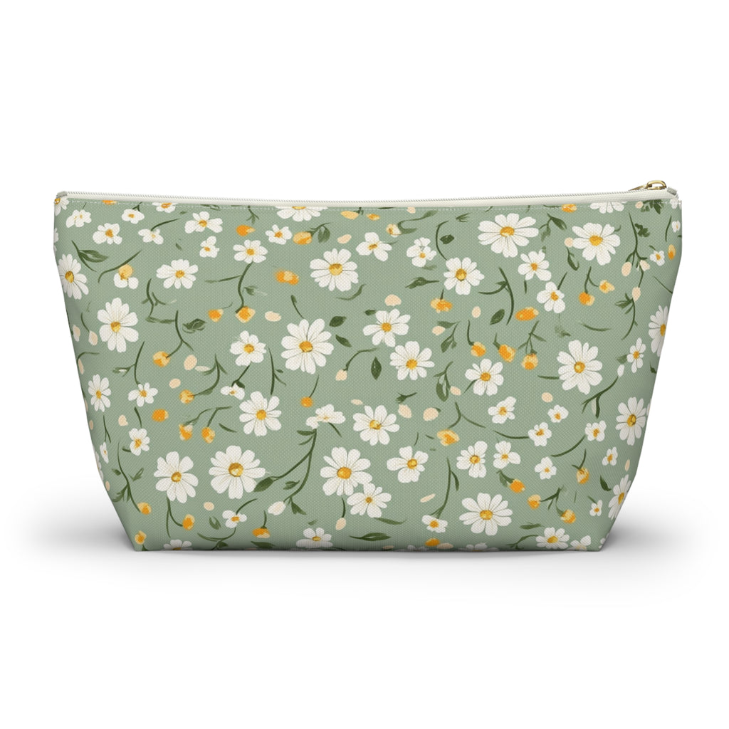Daisy Floral Cosmetic Pouch