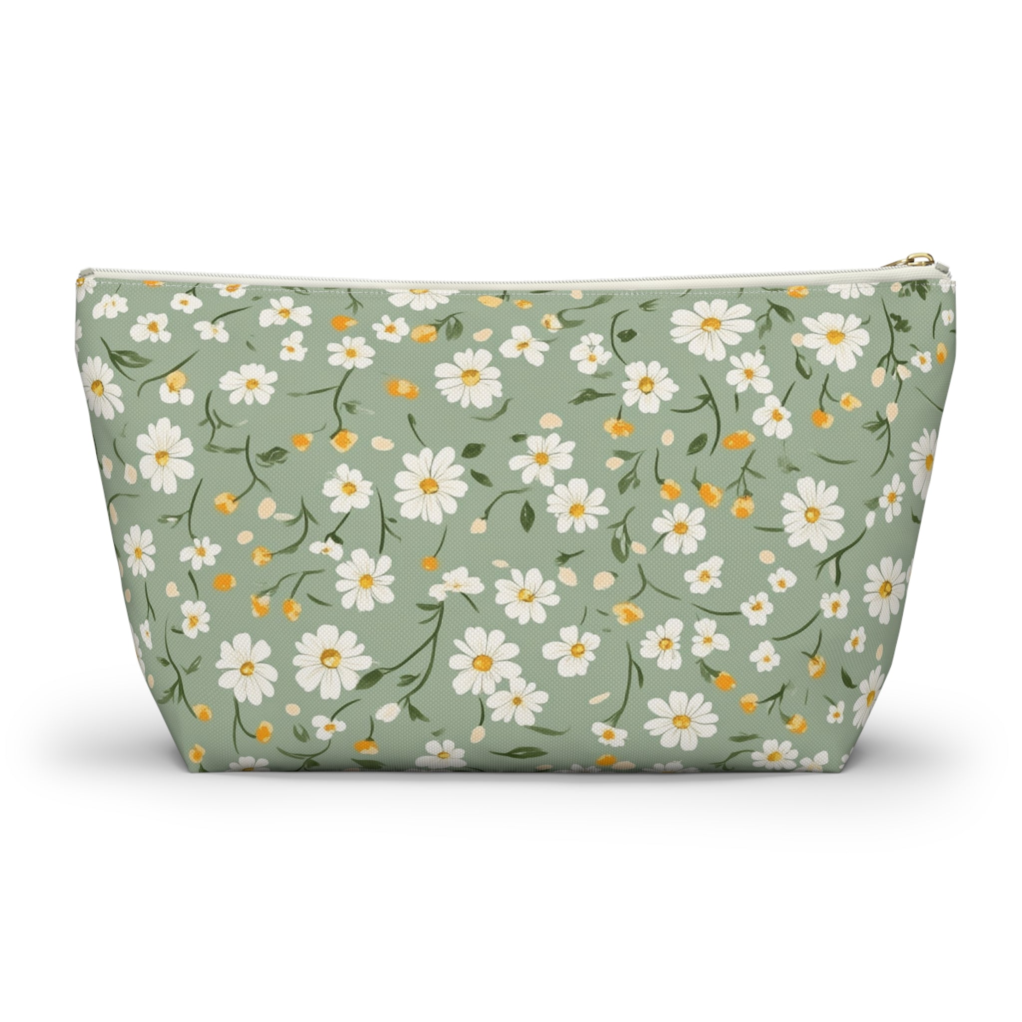 Daisy Floral Cosmetic Pouch