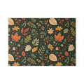 Autumn Leaves Pattern Glass Cutting Board | Fall Leaf Kitchen Decor
