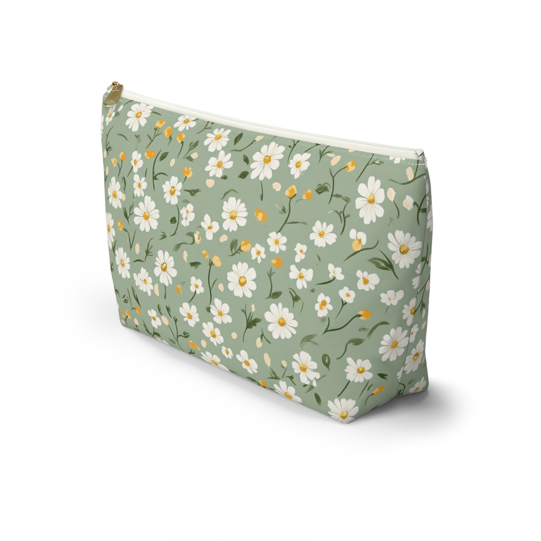 Daisy Floral Cosmetic Pouch
