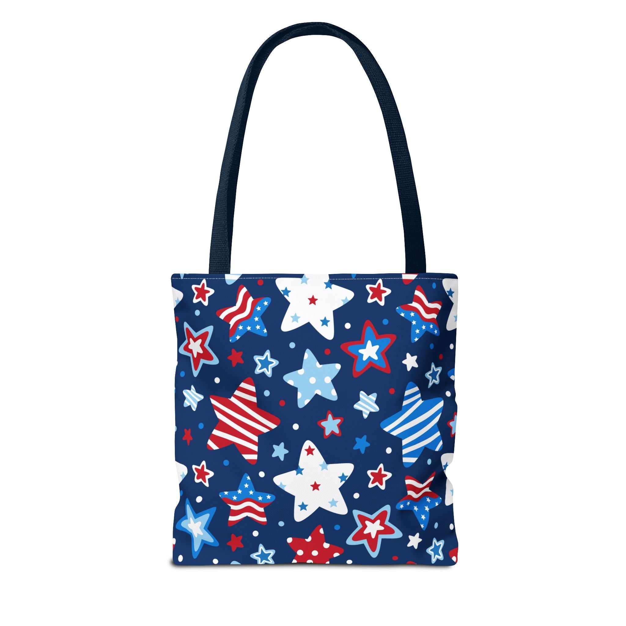 Patriotic Stars pattern Tote Bag | Red White Blue Fourth of July