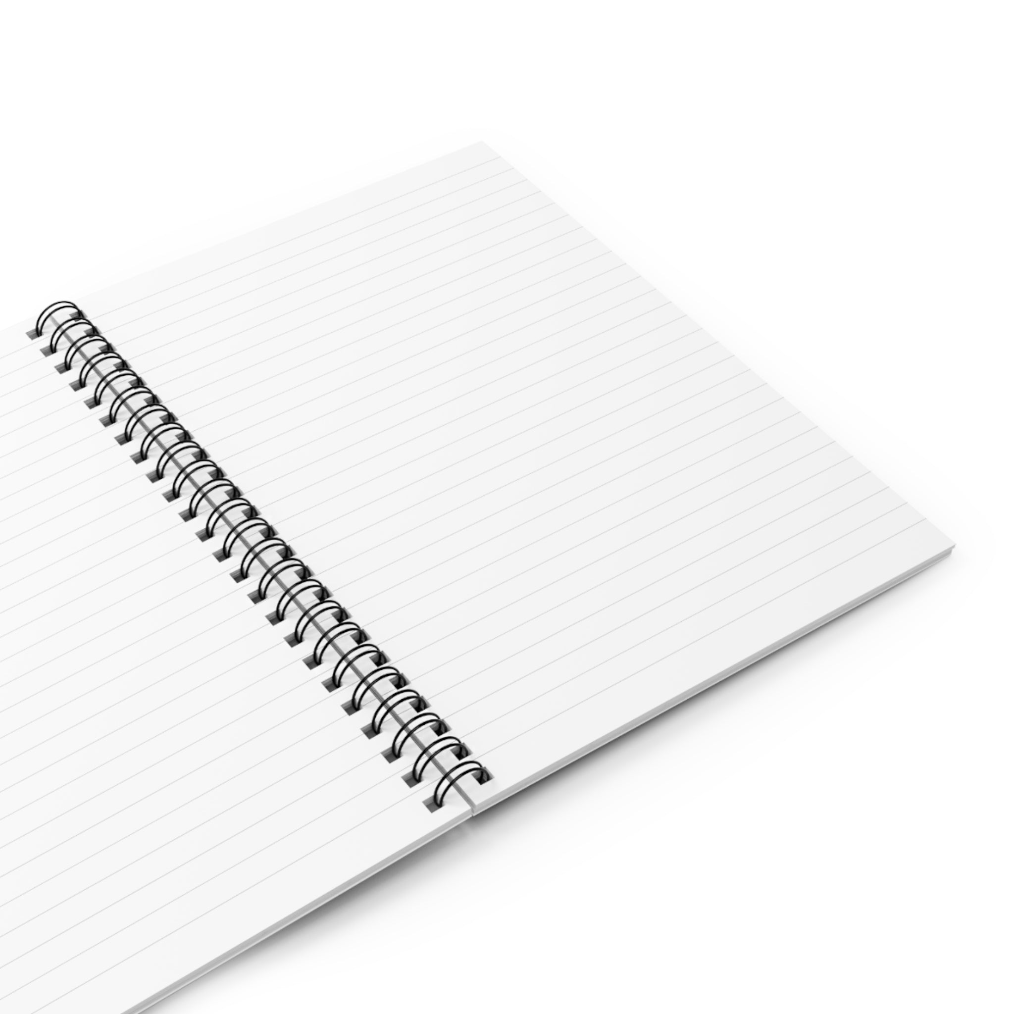 Aurora Gradient Sparkle Spiral Notebook | Ruled Journal