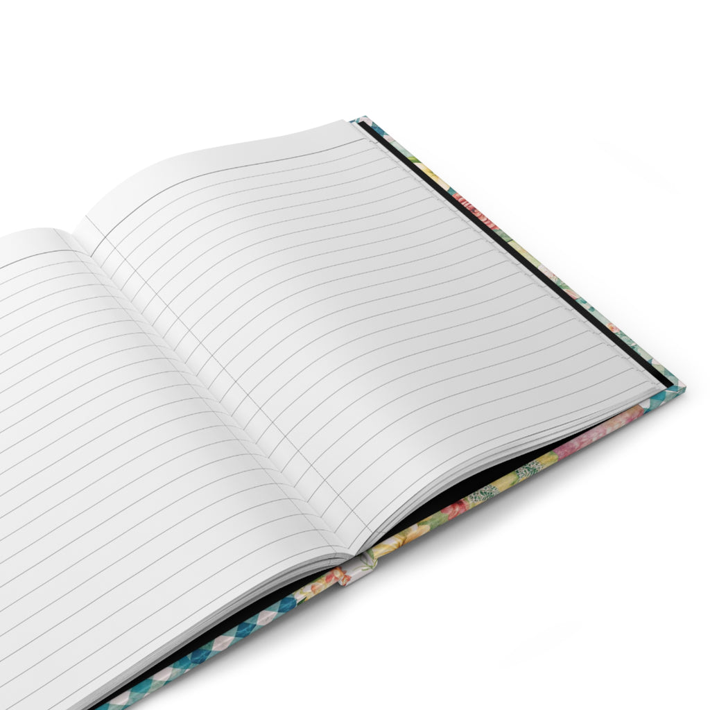 Floral Patchwork Hardcover Journal
